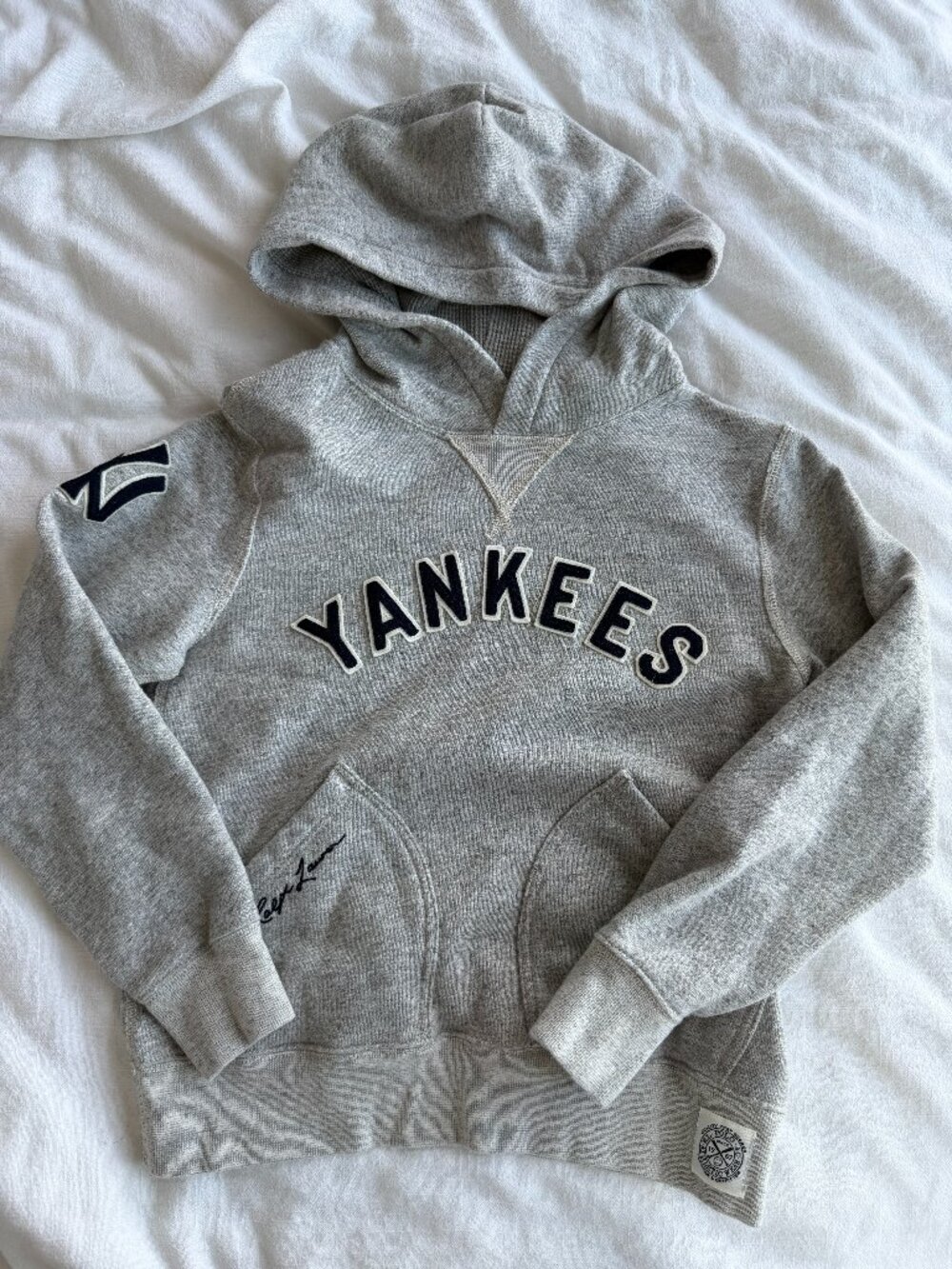 NWOT Boys Polo Ralph Lauren Yankees Hoodie - Picture 2 of 9